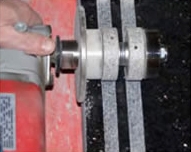 Stair tread tool action