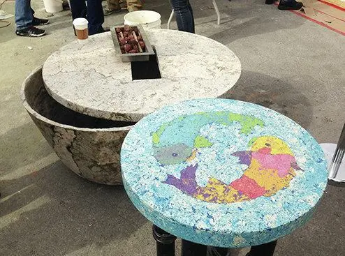 Arte en concreto pulido