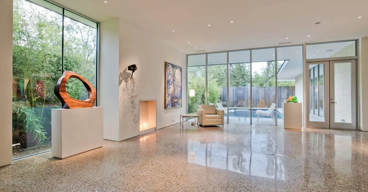 Concreto pulido, tendencia en pisos brillantes