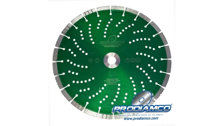 Refrigeración en el corte con disco diamantado