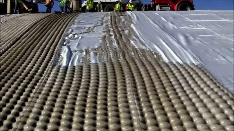Sistema de concreto para controlar inundaciones