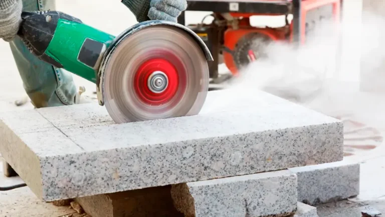¿Cómo cortar mármol con discos diamantados?